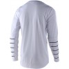 CAMISOLA TROY LEE DESIGNS 2021 GP AIR PINSTRIPE - BRANCO / PRETO